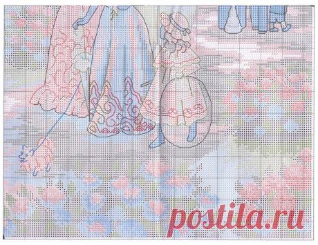 схема вышивки летняя прогулка: 10 тыс изображений найдено в Яндекс.Картинках