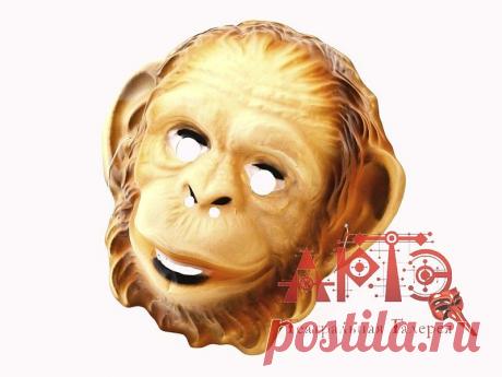 Маска обезьянки - Маски животных - Маски - Купить