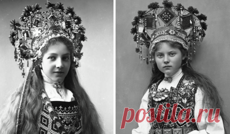 Фотографии из собрания Норвежского фольклорного музея в Осло, сделанные в период 1870-1920-х годов.