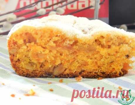 Постный морковный пирог с яблоками – кулинарный рецепт