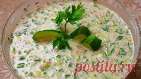 ТАКОЙ СУПЧИК ХОТЬ КАЖДЫЙ ДЕНЬ ПОДАВАЙТЕ! Лучше ОКРОШКИ! Болгарский суп ТАРАТОР | Вкусные кулинарные рецепты