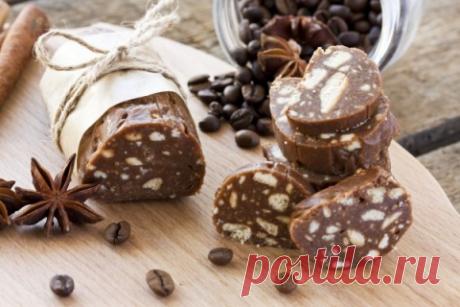 Чайная колбаска вкуснейший десерт. Легко готовить и быстро