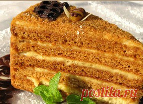 Торт «Медовый» на сковороде | Высший вкус!