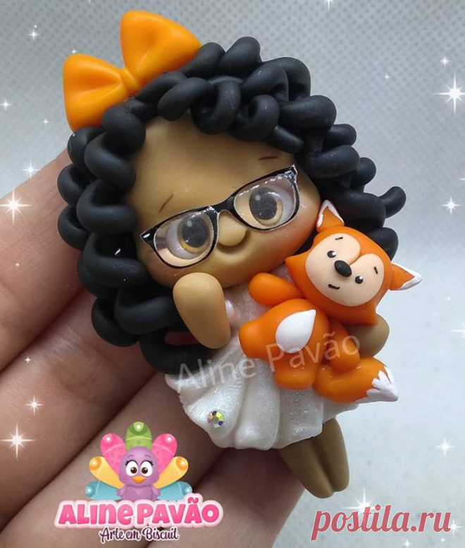 Девочка с лисенком