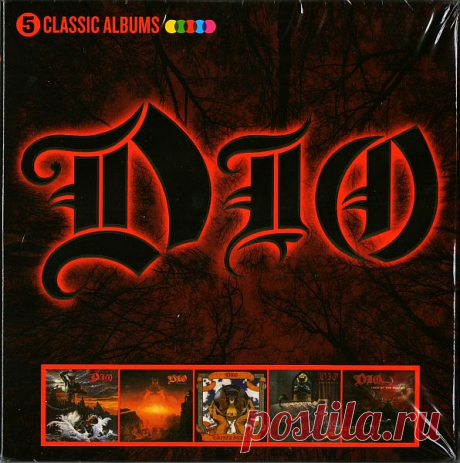 Dio - 5 Classic Albums (FLAC) 5 Classic Albums — бокс-сет вышедший в 2017 году, состоящий из первых пяти альбомов, выдающегося музыканта всех времен и народов Ронни Джеймса Дио. Ронни Джеймс Дио (настоящее имя Рональд Джеймс Падавона; 10 июля 1942 — 16 мая 2010) — американский рок-музыкант, певец и автор песен, наиболее