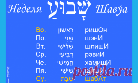 Ивритник. Урок 6