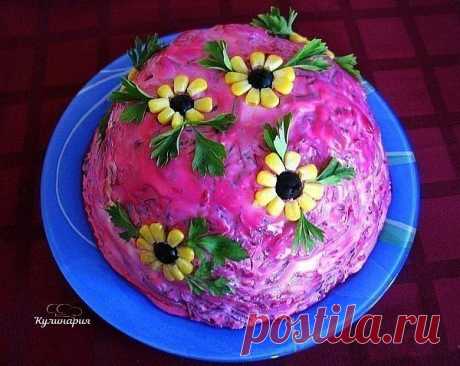 СЕЛЕДОЧКА В ЦВЕТОЧКАХ