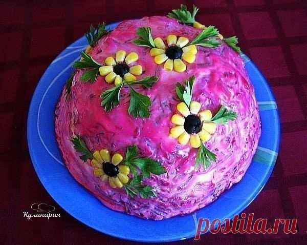 СЕЛЕДОЧКА В ЦВЕТОЧКАХ