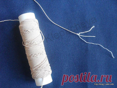 Блог &quot;О шитье…&quot; » Как шить ниткой резинкой?