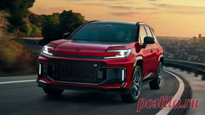 Toyota RAV4 GR Sport 2026: новый компактный гибридный внедорожник