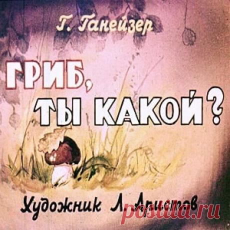 Гриб, ты какой? Ганейзер Г. диафильм (1964) смотреть читать рассказ с картинками онлайн | Русская сказка Диафильм "Гриб, ты какой?"; Категория: Сказки, рассказы, повести; Студия: Диафильм; Год выпуска: 1964; Цветность: Цветной; Вид диафильма: Рисованный; Кадров: 50; Номер: Д-384-64; Автор: Гане