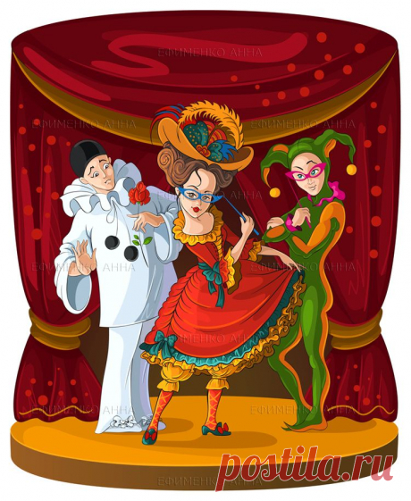 Сообщество иллюстраторов / Иллюстрации / Bajena / МАСКАРАД