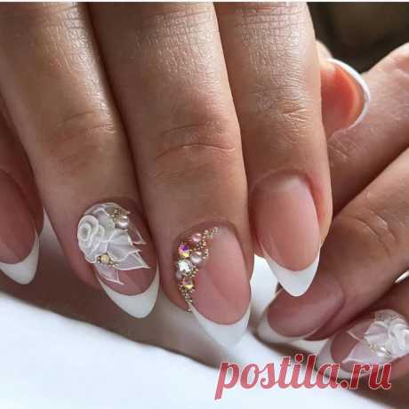 Френч на свадьбу: тренды 2021. Варианты французского манкюра для любой длинны и формы ногтей