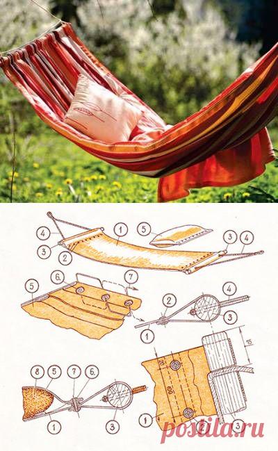 Легкий гамак для отдыха &#8212; Рукоделие