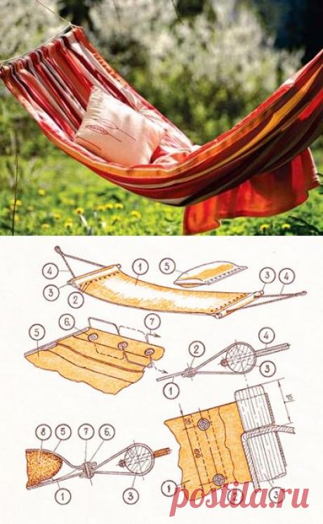 Легкий гамак для отдыха &amp;#8212; Рукоделие