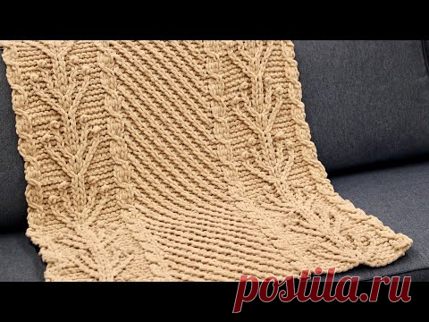 ХИТ! ПЛЕД "ГАРМОНИЯ ДУШИ" Alize Puffy Fine, Alize OMBRE BATIK - YouTube