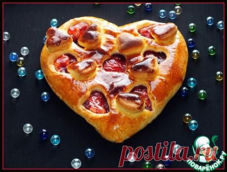 Пирог &quot;Клубничная любовь&quot; - кулинарный рецепт