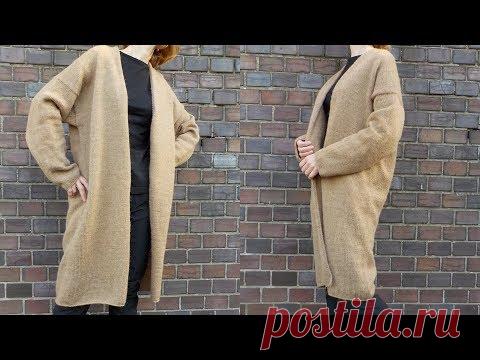 Универсальный простой кардиган