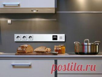 Краткий справочник по расположению розеток на кухне (основан на практическом опыте) | Кухмастер | Яндекс Дзен