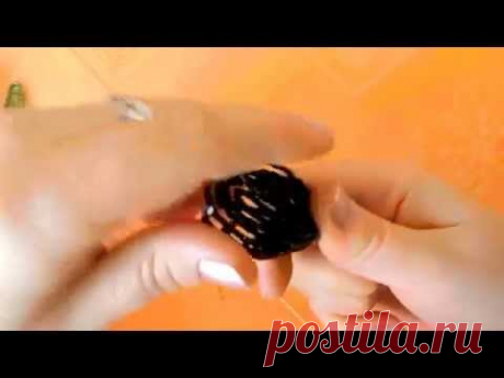 Цветы из бисера | Лилия | Мастер класс № 6