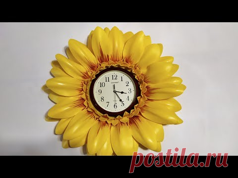 МК ЧАСИ ПОДСОЛНУХ з изолона.(часть 2)