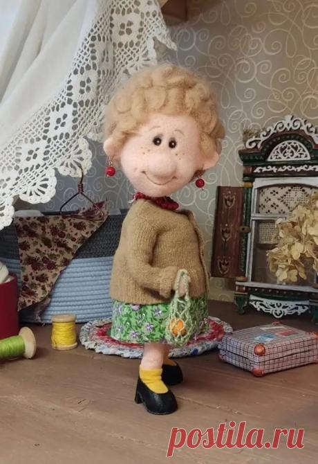 Куколки из шерсти Натальи Савиновой - Сам себе мастер - 22 сентября - 43730830990 - Медиаплатформа МирТесен
