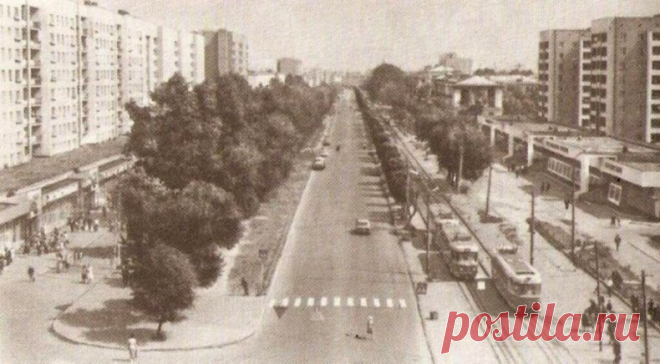 Калинин. Проспект Чайковского. Конец 1970-х годов.