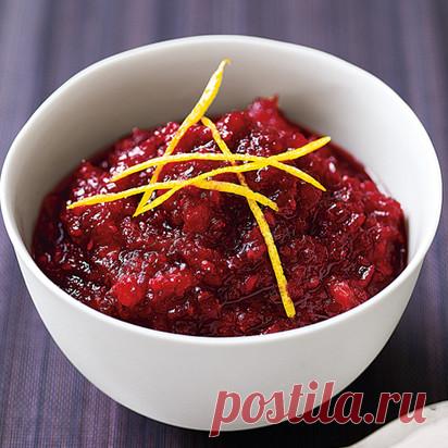 Клюквенный соус с апельсинами | Goodhouse.ru