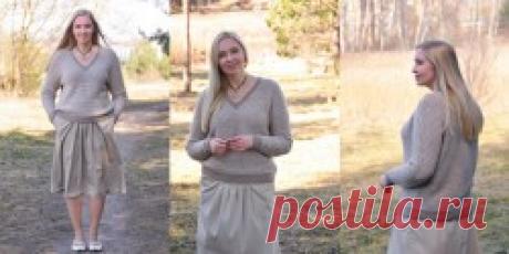 Пуловер с графическим рисунком Dream - Вяжи.ру