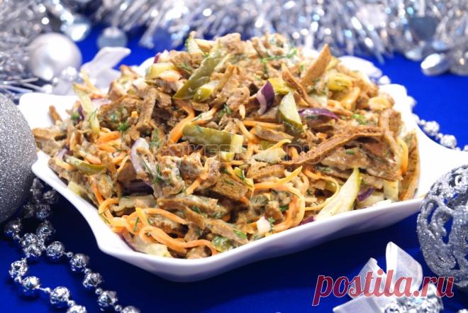 Салат «Зимушка» – Рецепт с фото. Рецепты. Салаты. Салаты с курицей