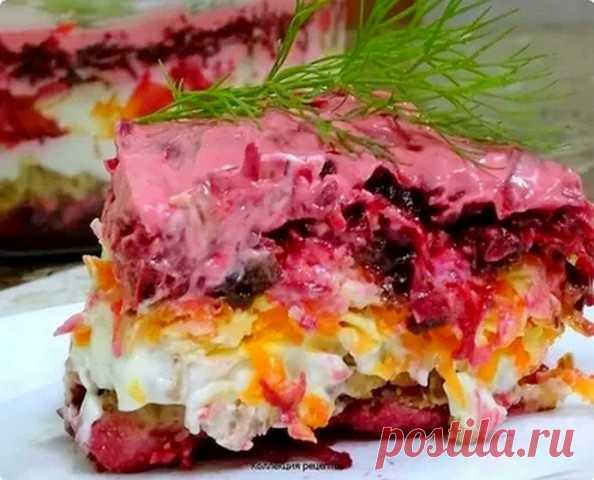 Сегодня разнообразно и вкусно. Салат, борщ, уникально сваренный, пампушки к нему. Вот что, а борщ я свой обожаю. И салат этот...огонь. | РЕЦЕПТЫ ОТ МАМУЛИ | Дзен