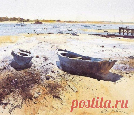 Работы английского акварелиста Ричарда Торна