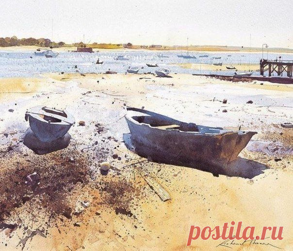 Работы английского акварелиста Ричарда Торна