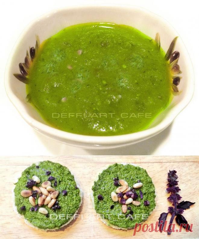 ПЕСТО ПО-ГЕНУЭЗСКИ (pesto genovese) | DEFFI_ART_CAFE