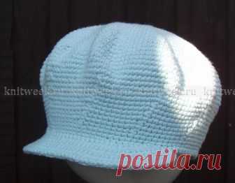 Вяжем крючком для женщин: стильные кепки и берет