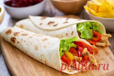 Вкусные начинки для лаваша