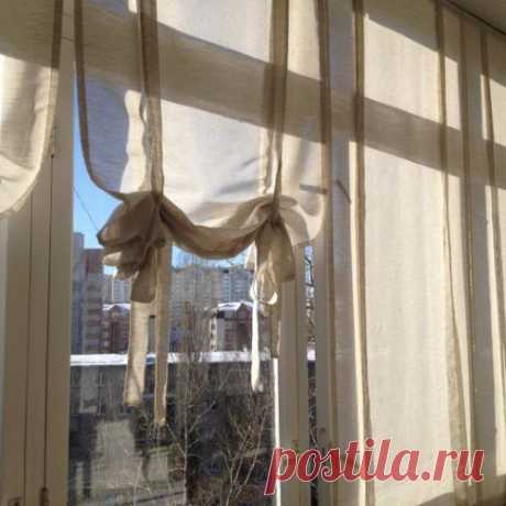 Как сшить стильные шторы для лоджии