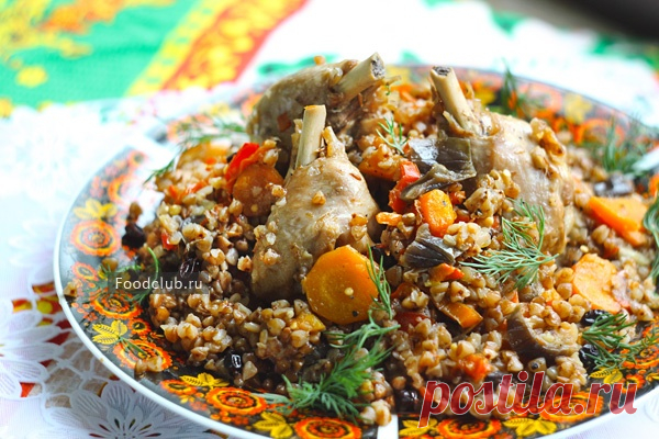 Гречка по-богатому — рецепт с пошаговыми фотографиями на Foodclub.ru