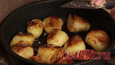 Вкусная картошка с румяной корочкой – бюджетный вариант рецепт с фото