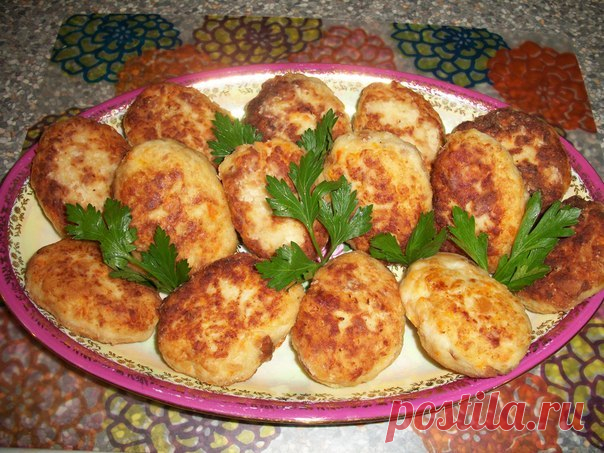 Котлеты из щуки с манкой / Простые рецепты