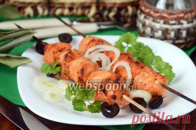 Куриные шашлычки в духовке.