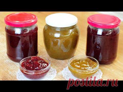 Конфитюр из красного и зелёного крыжовника - просто и вкусно!