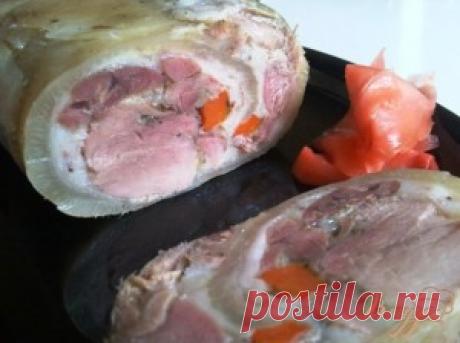 Готовим рулетики из свиной шкурки