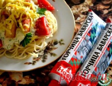 Курица в сметанно-горчичном соусе – кулинарный рецепт