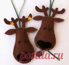 Homemade Felt Christmas Ornament  (44)