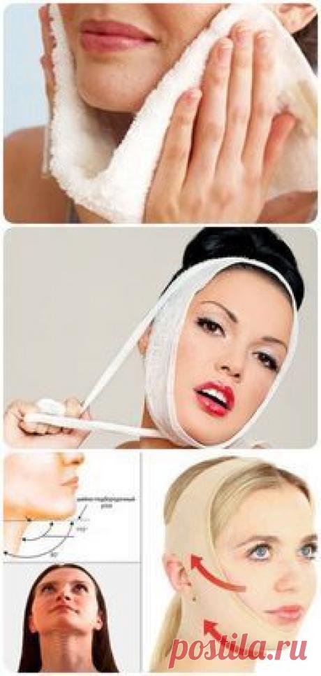 Знаменитая французская повязка красоты - подтягивает овал лица без операций