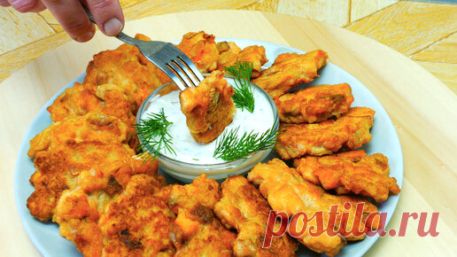 Рыбные котлетки 