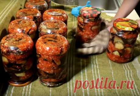 Баклажаны По-армянски. Приготовить этот овощ вкуснее просто невозможно | КУЛИНАРНЫЙ ТЕХНИКУМ... До зимы не "доживает" ни одна банка, все съедается почти сразу. Рецепт совсем не сложный, а в результате такая закуска украсит любое застолье