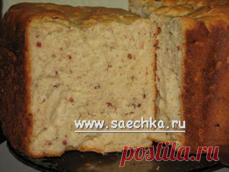 Хлеб с сыром и сырокопченой колбасой | рецепты на Saechka.Ru