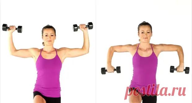 Вы почувствуете, как мышцы рук работают: 3 упражнения, которые мне помогают подтянуть руки и зону декольте - ПолонСил.ру - социальная сеть здоровья - Медиаплатформа МирТесен